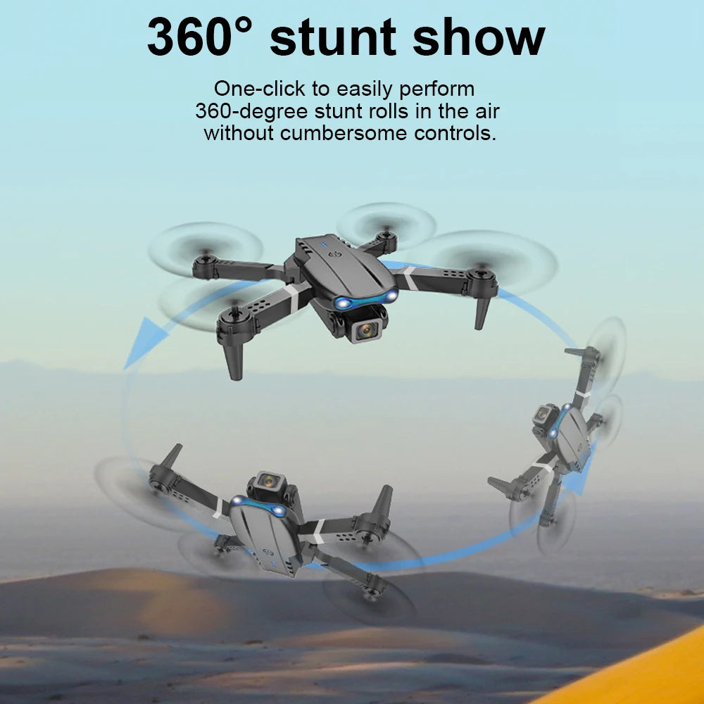 Pro HD 4k Drone Camera Hold Mode Foldable Mini RC WIFI Aerial Photography
