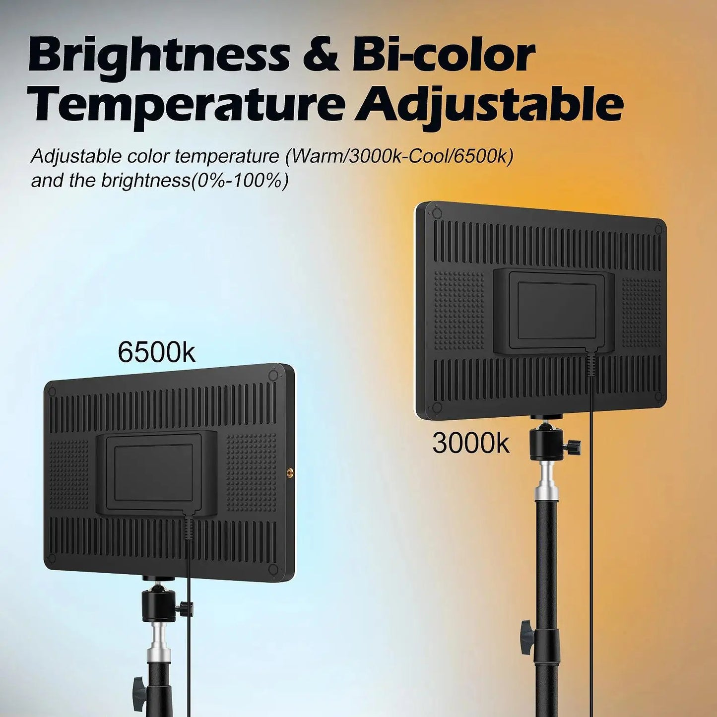 LED Video Lights Photography Lighting Selfie Light Photo Studio Lamp Tripod