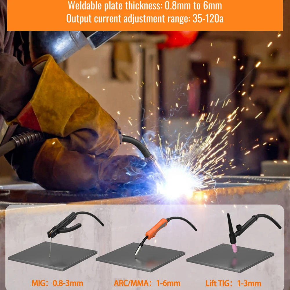 Mig Welding Machine Semi-Automatic 3 in 1 Inverter Soldering Welder