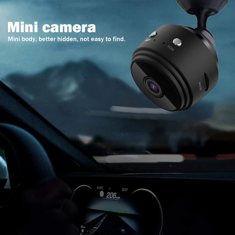 Voice Video Recorder Security Monitoring Camera USB Rechargeable Remote Viewing