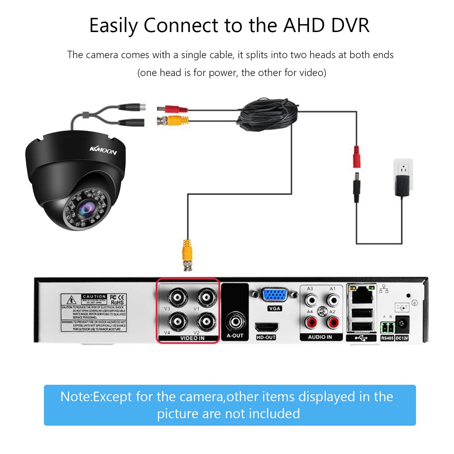 Security Camera Surveillance Camera Weatherproof Motion Detection