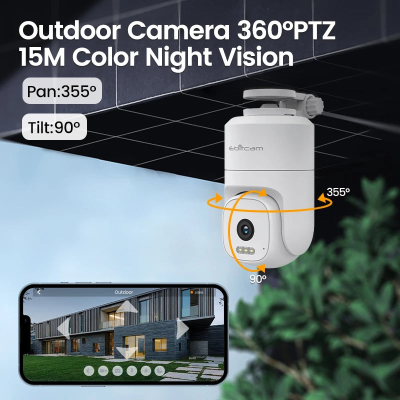 Outdoor WIFI Camera 2-Way Night Vision