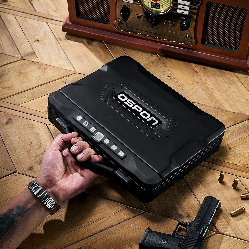 Handgun Pistol Safe Fingerprint Lock,