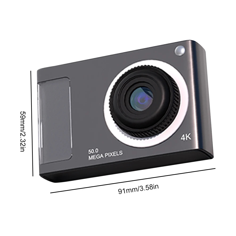 HD Digital Camera 16X Zoom Video Fill Light Selfie