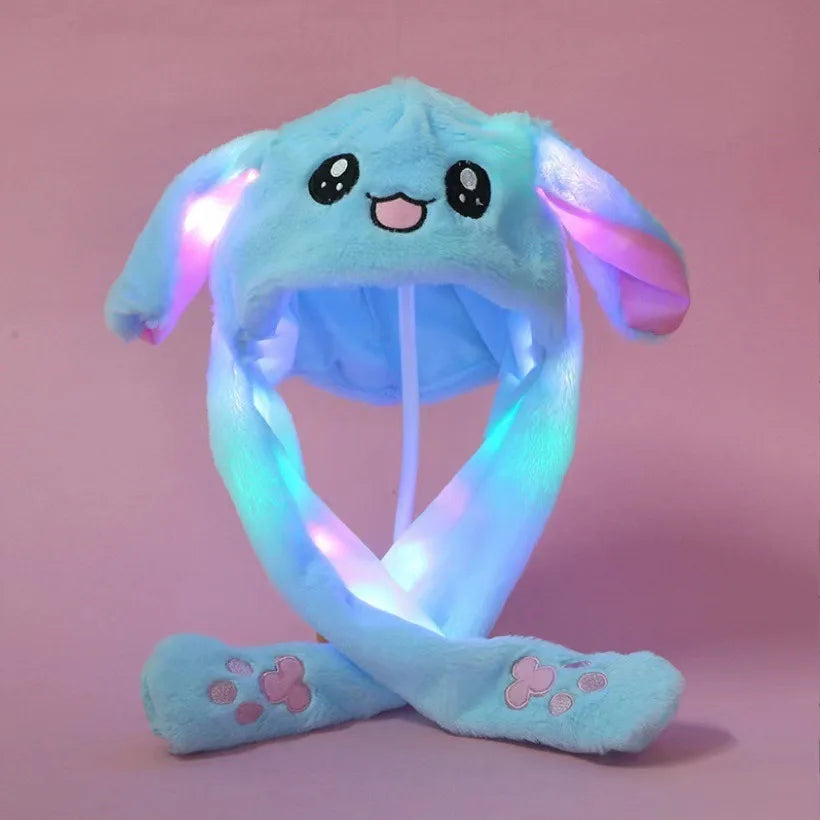 Sanrio Luminous Plush Hat Moving Rabbit Ears kids Gift