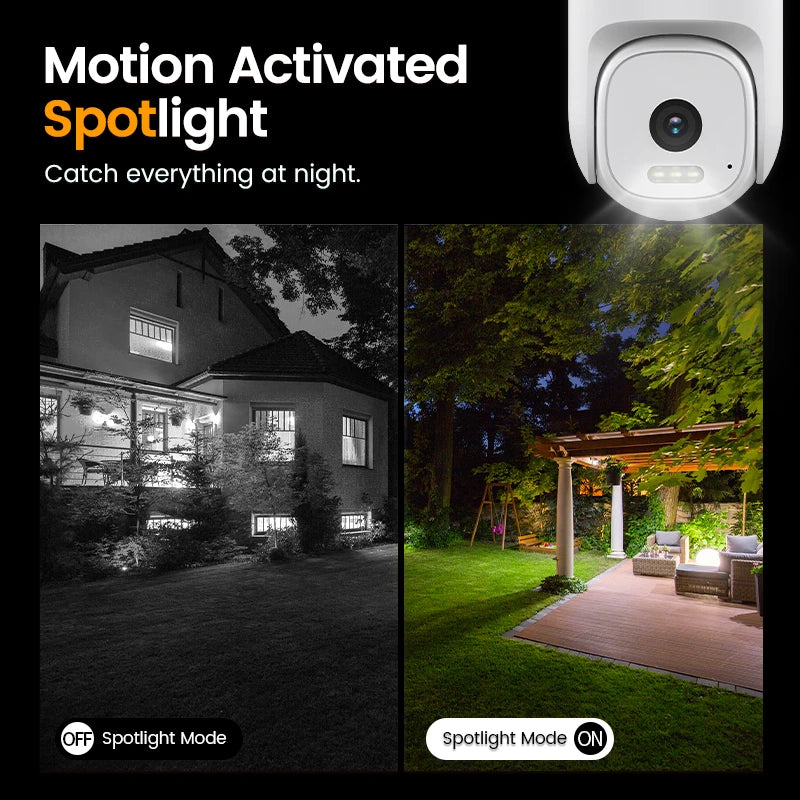 Outdoor WIFI Camera 2-Way Night Vision