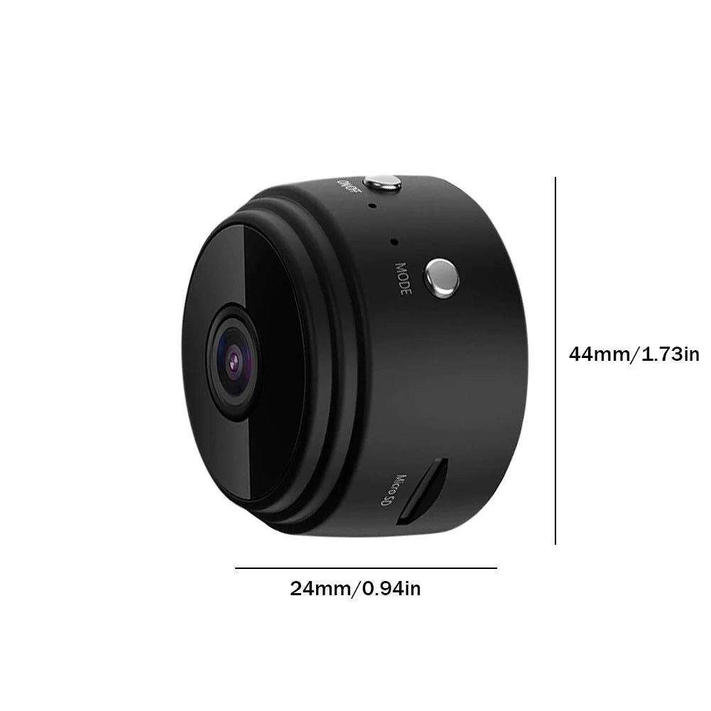Voice Video Recorder Security Monitoring Camera Night Vision USB Rechargeable Remote Viewing