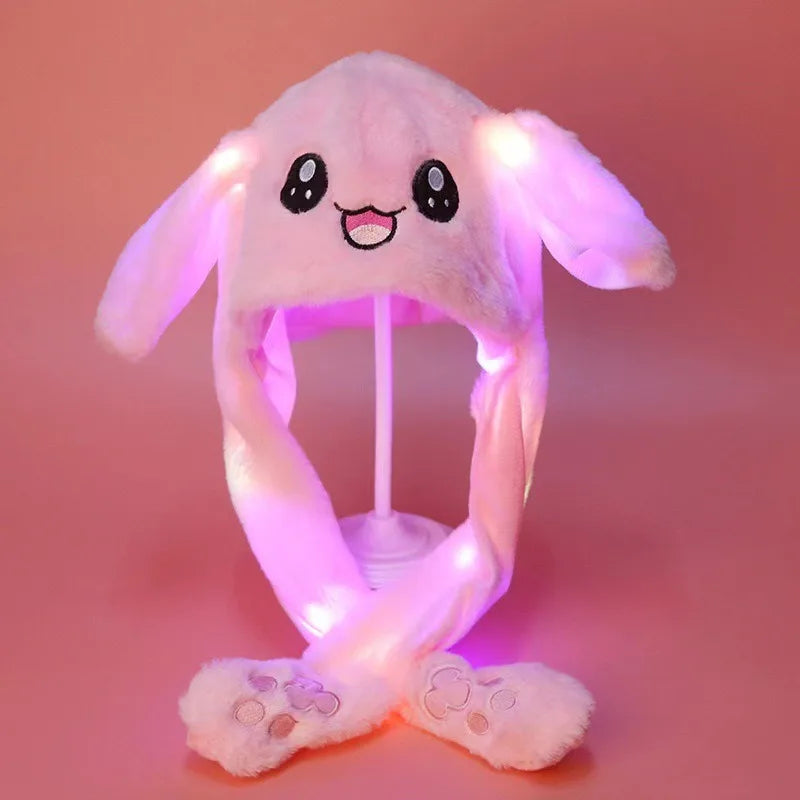 Sanrio Luminous Plush Hat Moving Rabbit Ears kids Gift