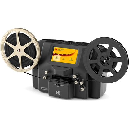 Kodak REELS 8mm & Super 8 Film Scanner & Converter, Slide Scanner  Big 5” Screen