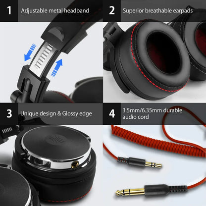 Professional  Headphones  Microphone HIFI Phone PC