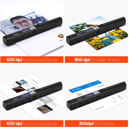 Mini Portable Handheld Document Scanner