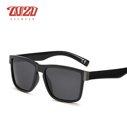 20/20 Classic Polarized Sunglass Glasses Driving Black Frame