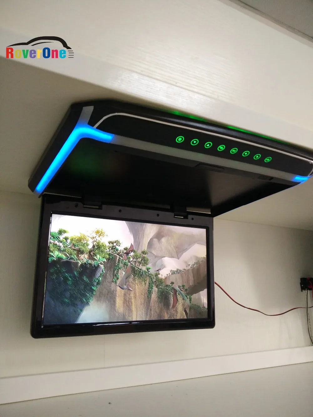 LED HDMI Car Ceiling Player Flip Down Ceiling Monitor