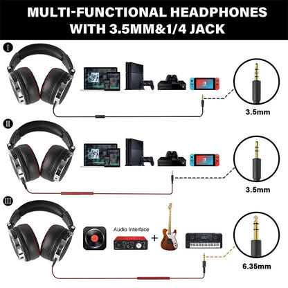 Professional  Headphones  Microphone HIFI Phone PC