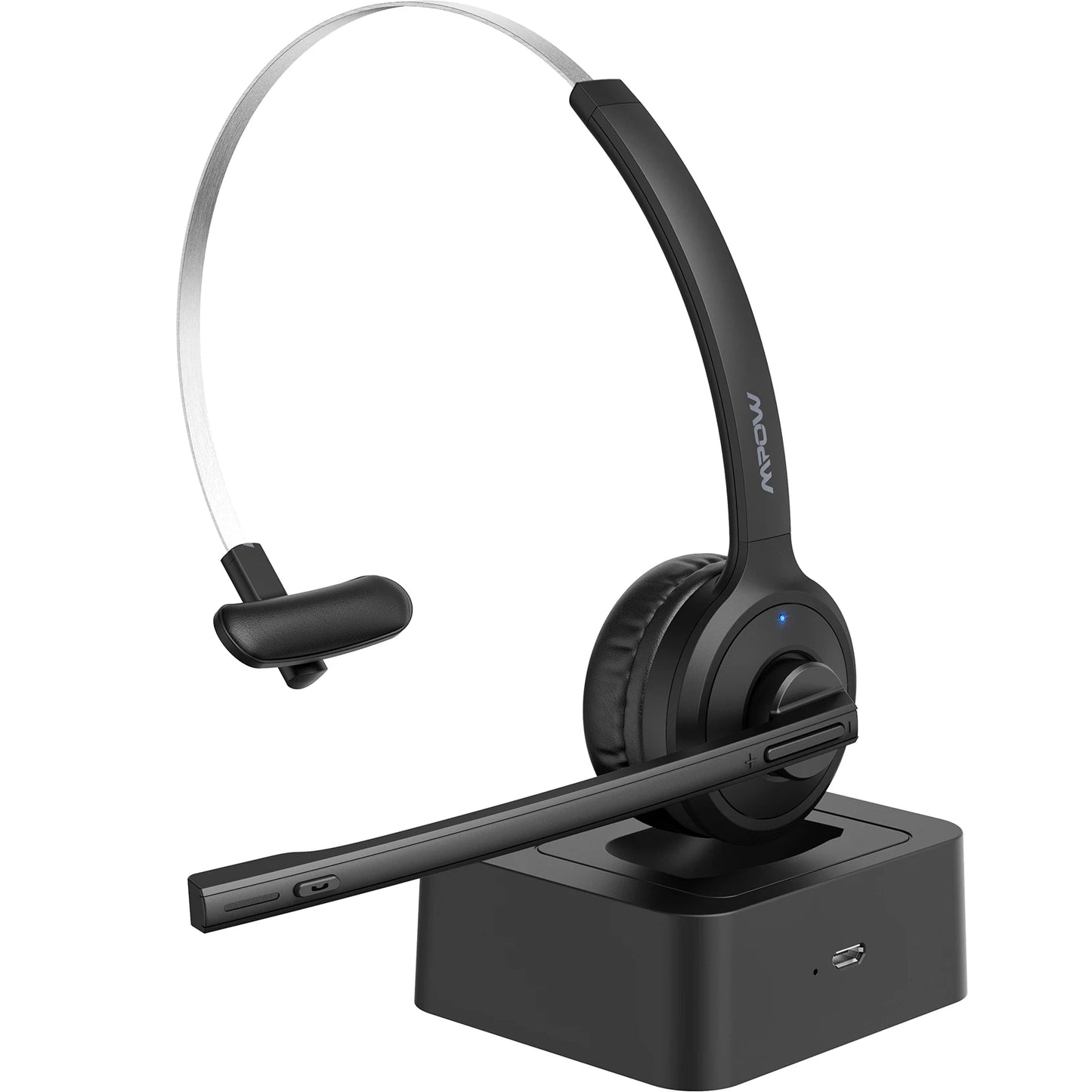 Pro Bluetooth Headphones Mic Charging Base Wireless Headset