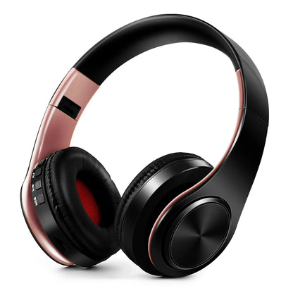 Wireless Bluetooth Headphones Stereo Headset Overhead Earphone