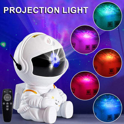 Galaxy Star Astronaut Projecto LED Night Light Space Projector Lamp