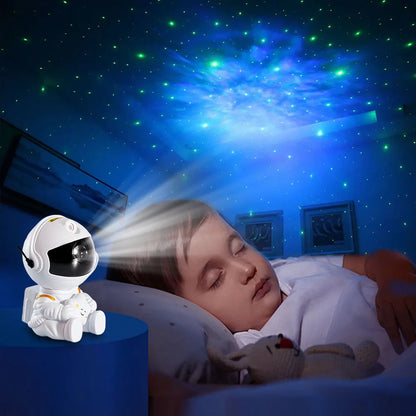 Galaxy Star Astronaut Projecto LED Night Light Space Projector Lamp