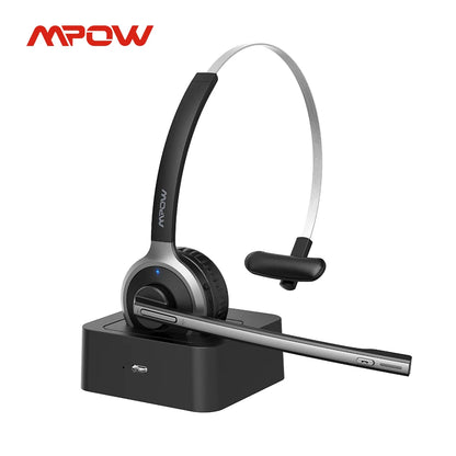 Pro Bluetooth Headphones Mic Charging Base Wireless Headset