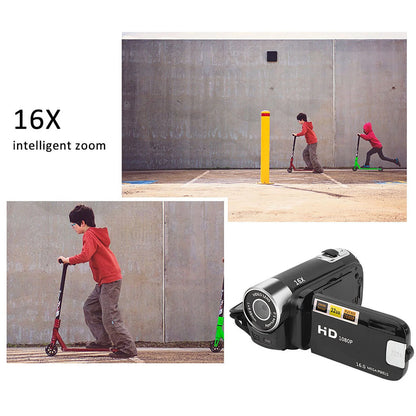 16X Digital Zoom 2.7 Inch Screen High Definition Camera Video Shooting Camcorder