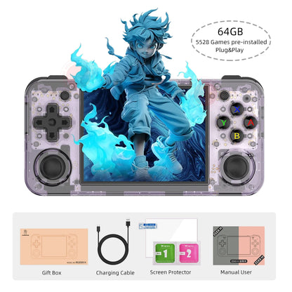 Hand-held Consoles Playing Video Games Screen Retro Game Player