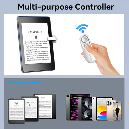 Remote Control Page Turner Page Turner Clicker Camera Camcorder Remote Controls Clicker Page Turner for Kindle Accessories