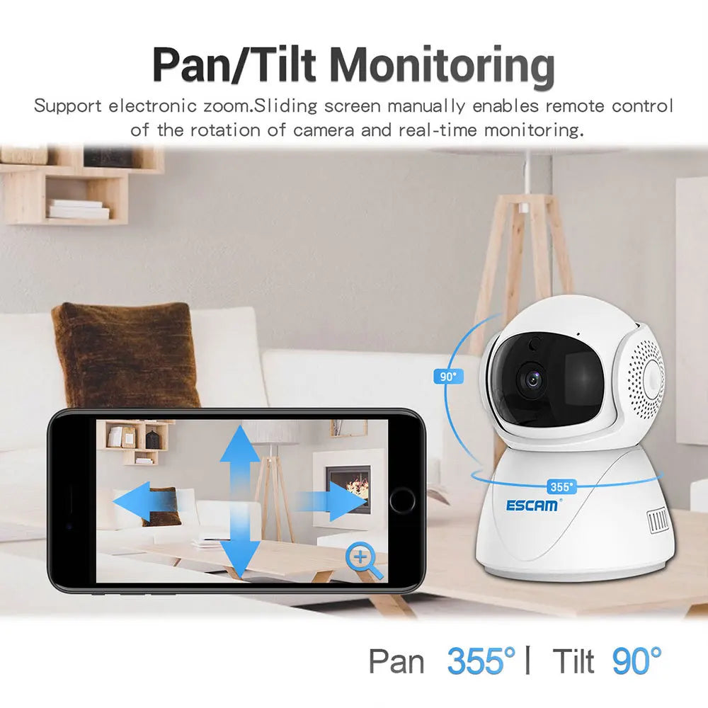 1080P Surveillance Camera Wireless WiFi IP Camera Night Vision