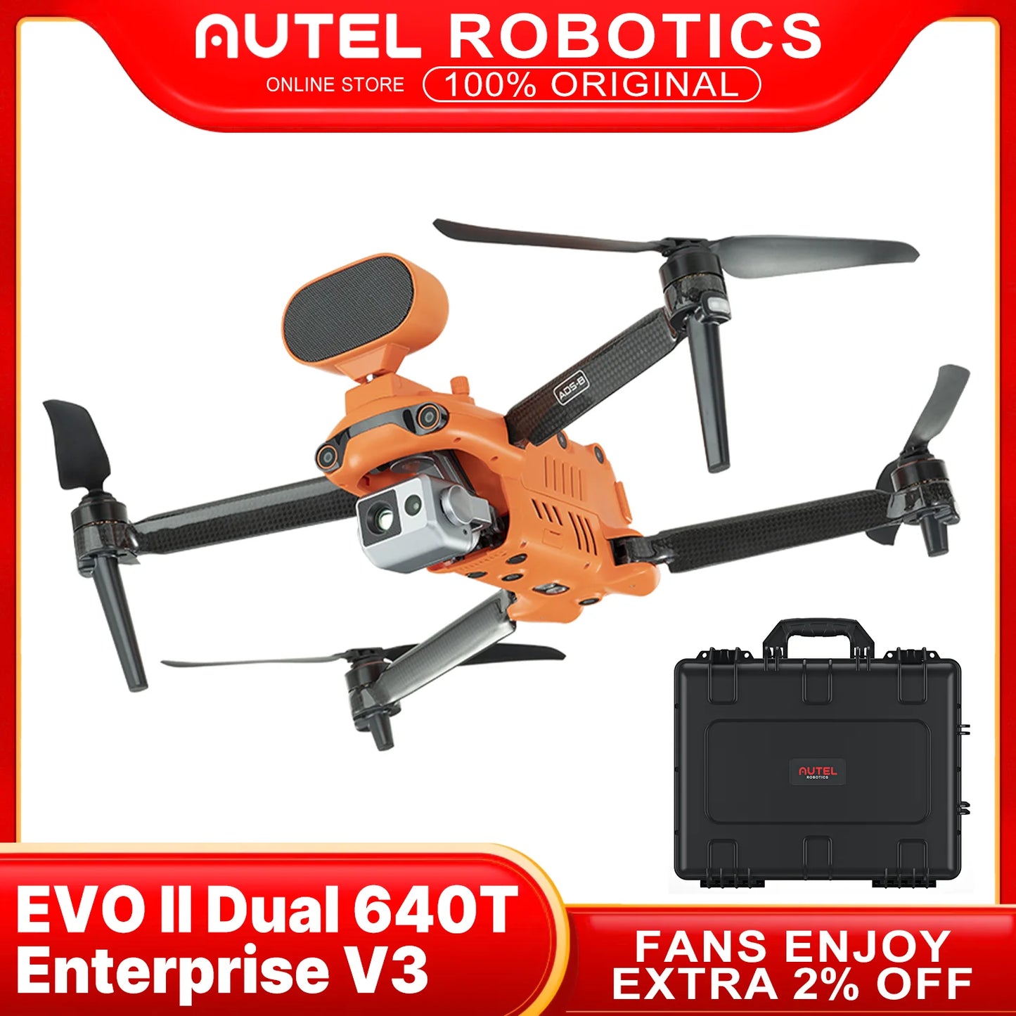 Autel Robotics Dual 640T 6x Digital Zoom Safety Mapping