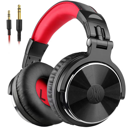 Pro-10 Wired Headphones 50mm Quality Big Headphones Studio Mixing Recording Monitoring Headset