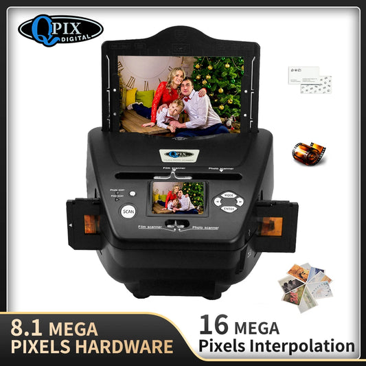 Digital Photo Scanner 16 Mega Pixels Film and Negative Scanner