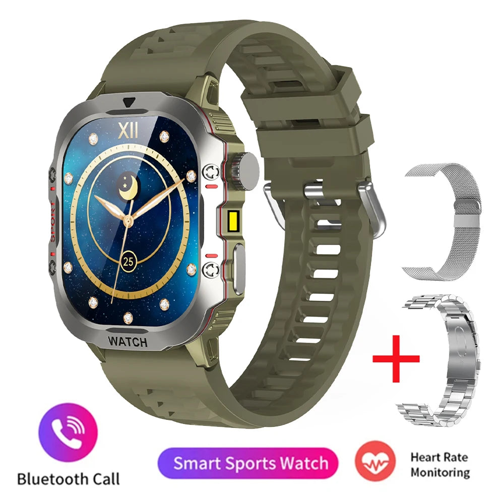 New LED Men Smart Watch Touch Screen Bluetooth Waterproof