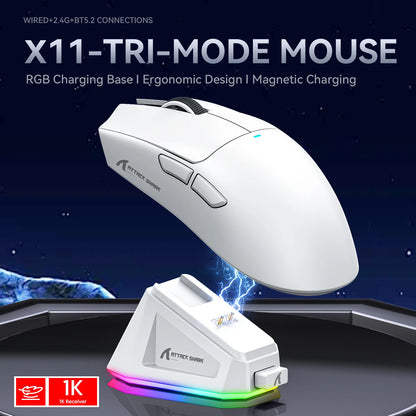 Lightweight Wireless Gaming Mouse Optical Sensor