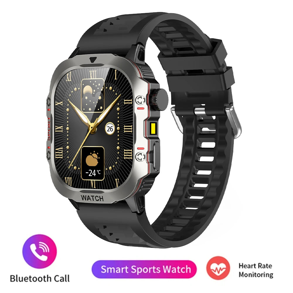 New LED Men Smart Watch Touch Screen Bluetooth Waterproof