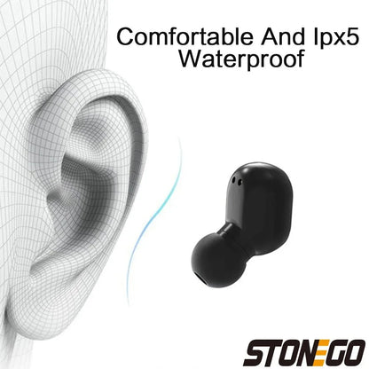 Wireless Bluetooth 5.0 Earbuds, Touch Control, Digital Display, TWS Noise-Cancelling Stereo Sports Earphones, Dual Ear Calling