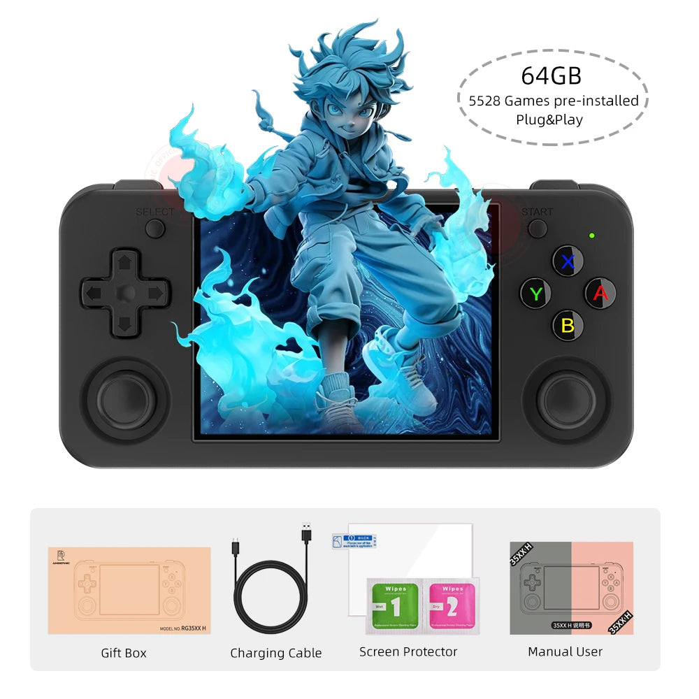 Hand-held Consoles Playing Video Games Screen Retro Game Player