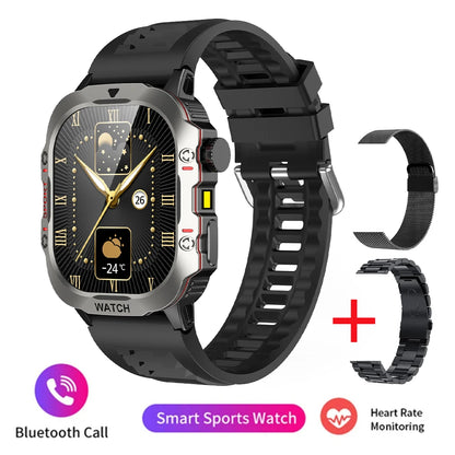 New LED Men Smart Watch Touch Screen Bluetooth Waterproof