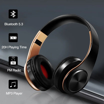 HIFI Stereo Bluetooth Headphone Music Headset