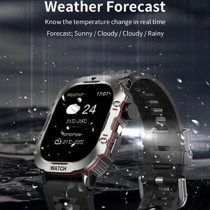 New LED Men Smart Watch Touch Screen Bluetooth Waterproof