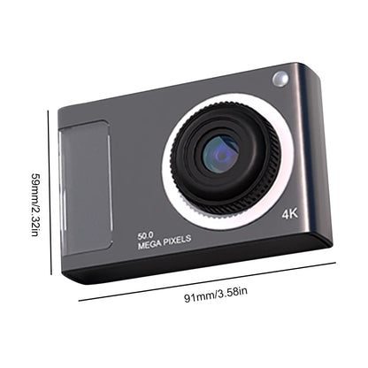 HD Digital Camera 16X Zoom Video Fill Light Selfie