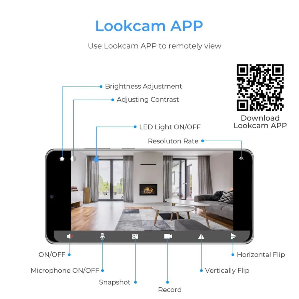 Wifi Video Recorder Wireless Sensor Security Protection