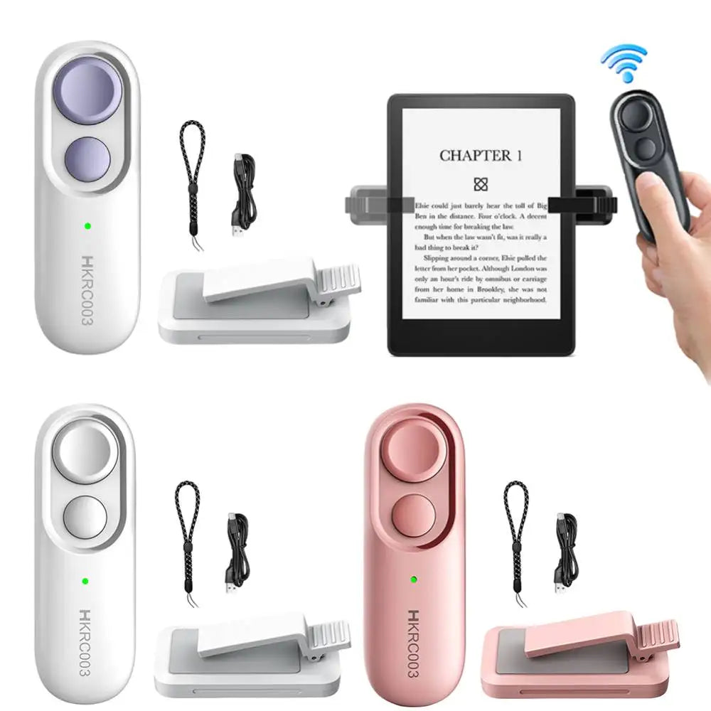 Remote Control Page Turner Page Turner Clicker Camera Camcorder Remote Controls Clicker Page Turner for Kindle Accessories