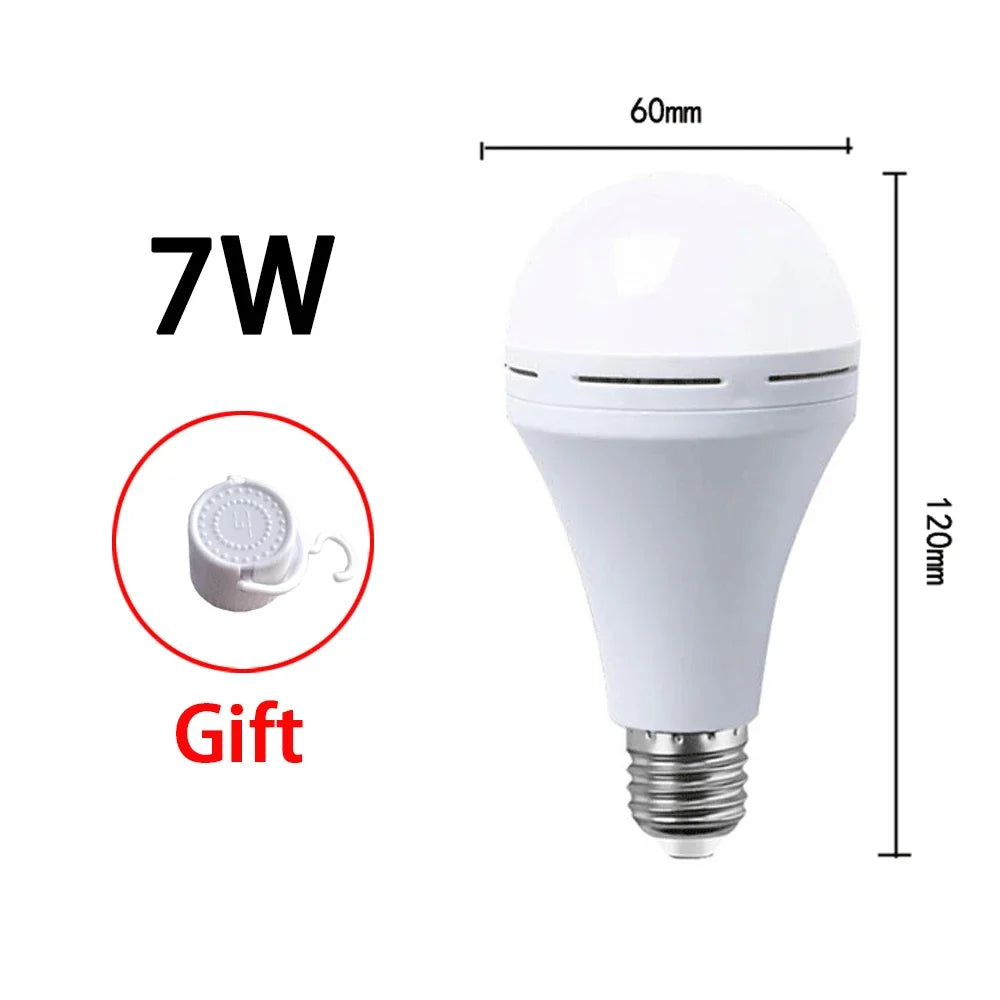 LED Emergency Light Bulb High Brightness  Energy-Saving Emergency Light Bulb