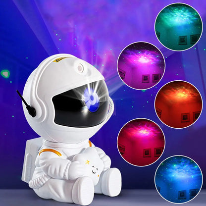 Galaxy Star Astronaut Projecto LED Night Light Space Projector Lamp