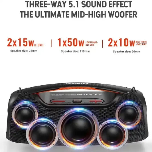 Bluetooth Speaker Portable Outdoor Boombox