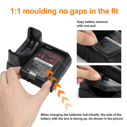 Android 11 Handheld Terminal Wireless Wifi with Grips Cradle