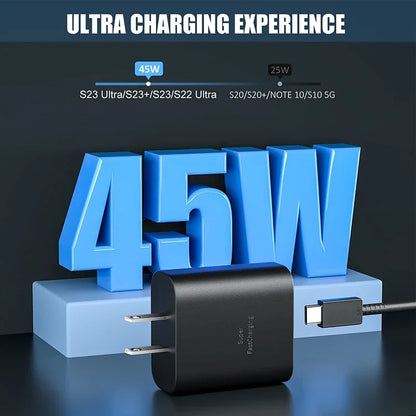 Super Fast Charger Samsung Galaxy  Fast Charging Cable