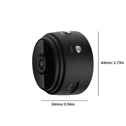 Voice Video Recorder Security Monitoring Camera Night Vision USB Rechargeable Remote Viewing