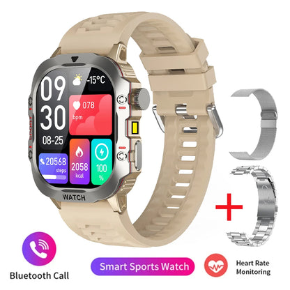 New LED Men Smart Watch Touch Screen Bluetooth Waterproof