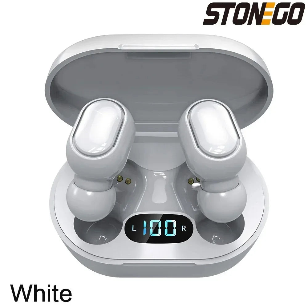 Wireless Bluetooth 5.0 Earbuds, Touch Control, Digital Display, TWS Noise-Cancelling Stereo Sports Earphones, Dual Ear Calling