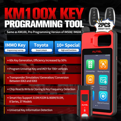 Key Fob Programming Tools  60s Key Generation Key Free Update